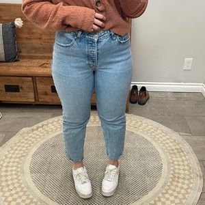 Abercrombie Curve Love Dad Jeans